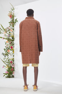 Brown  Hanbok Coat